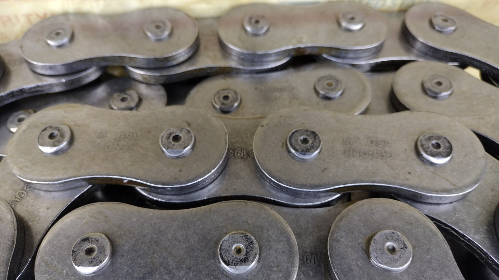 Renold 160H1X10FT 160H 10FT Riveted Roller Chain Made in Germany Retail $2,110