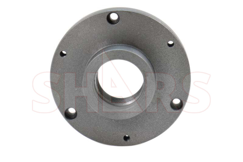 6″ Fully Machined Threaded Back Plate 2-1/4-8 For 3 or 4 Jaw Self Center Chuck #