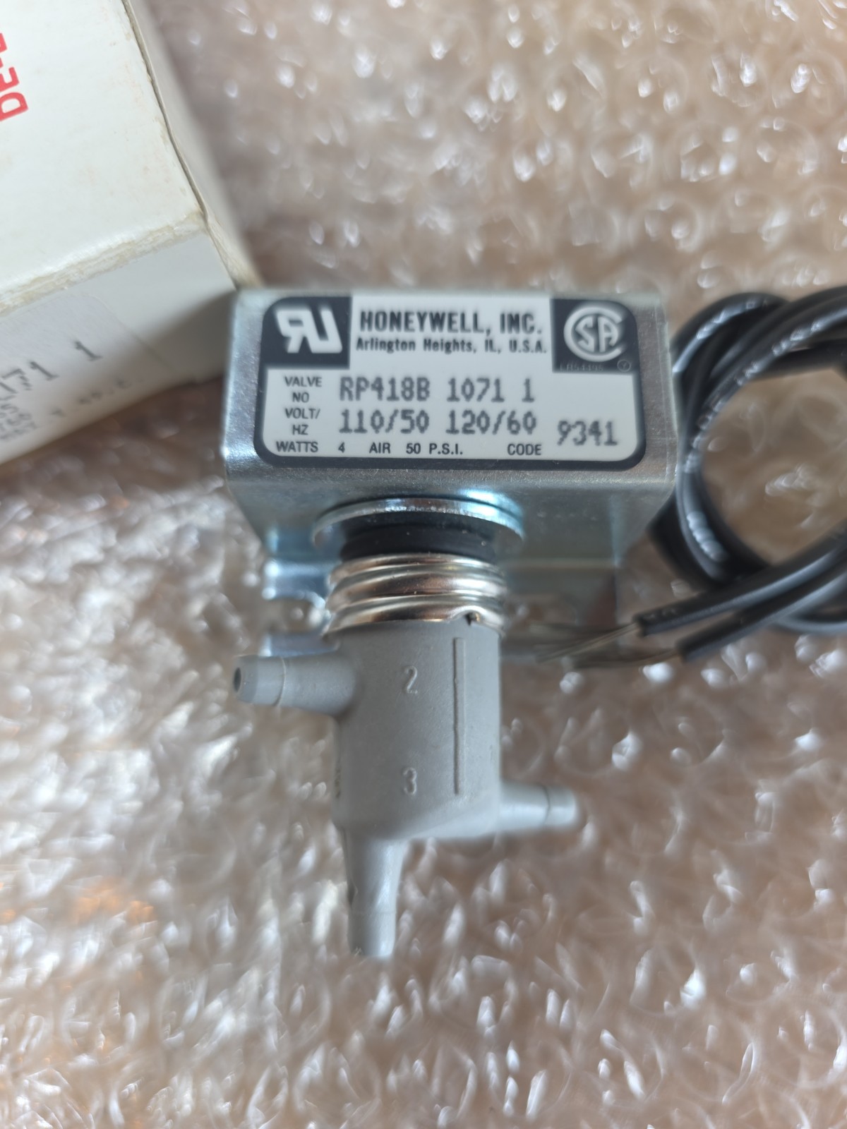 Honeywell RP418A 1107 1