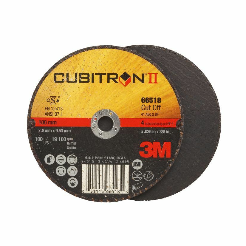 3M 66518 Cubitron Cut Off Wheels: Old Part Number 01994