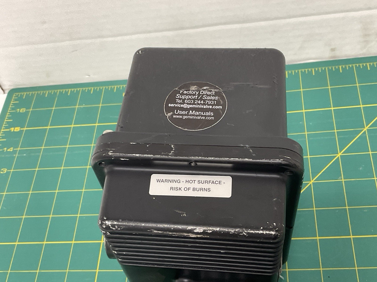 Gemini 630 Electric Valve Actuator 300in-lbs 120VAC 0.50 AMPS Missing Handle