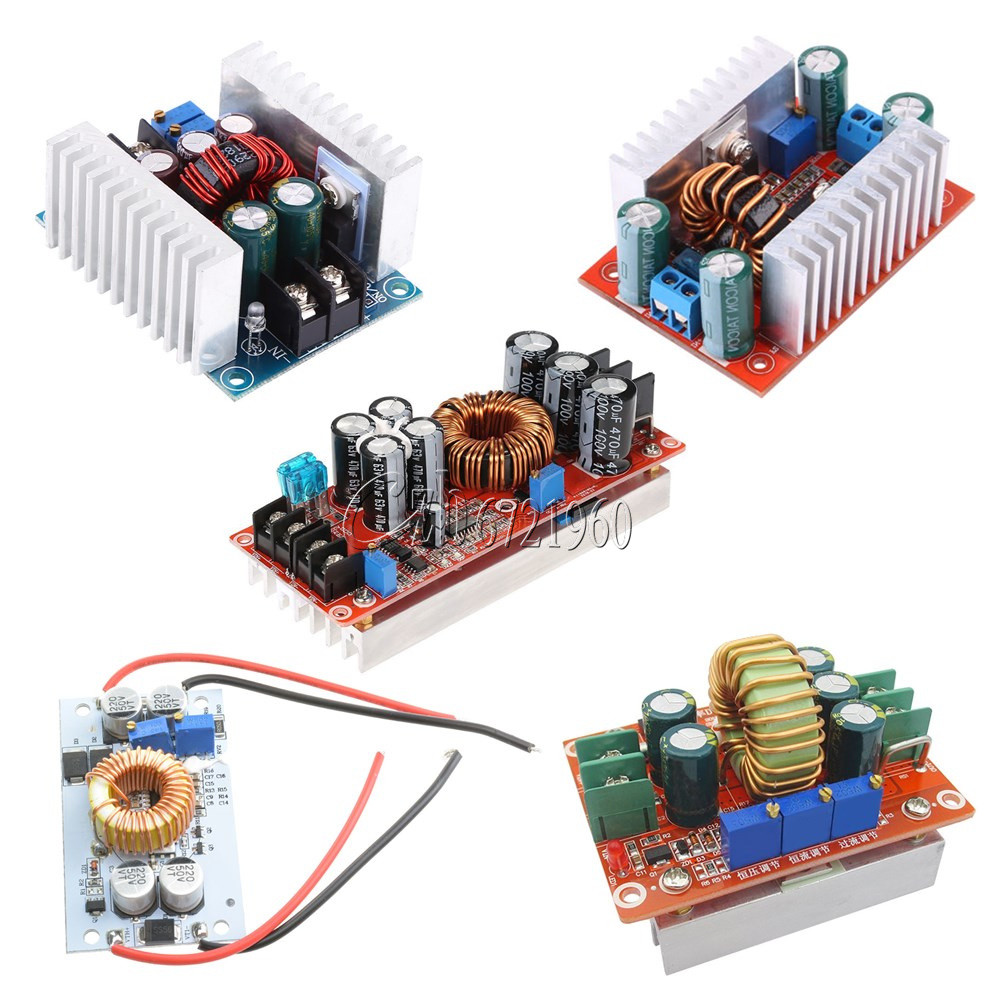 DC-DC Converter 10/12/15/20A 150/250/300/400/1200W Step Up Step Down Buck Boost