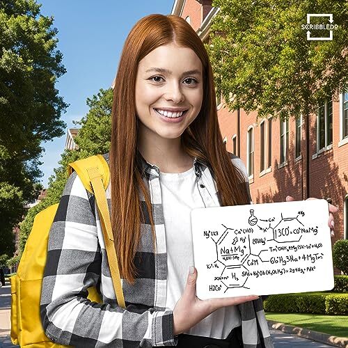 6×9 Inches Small White Board Dry Erase Mini Whiteboard for Students Office