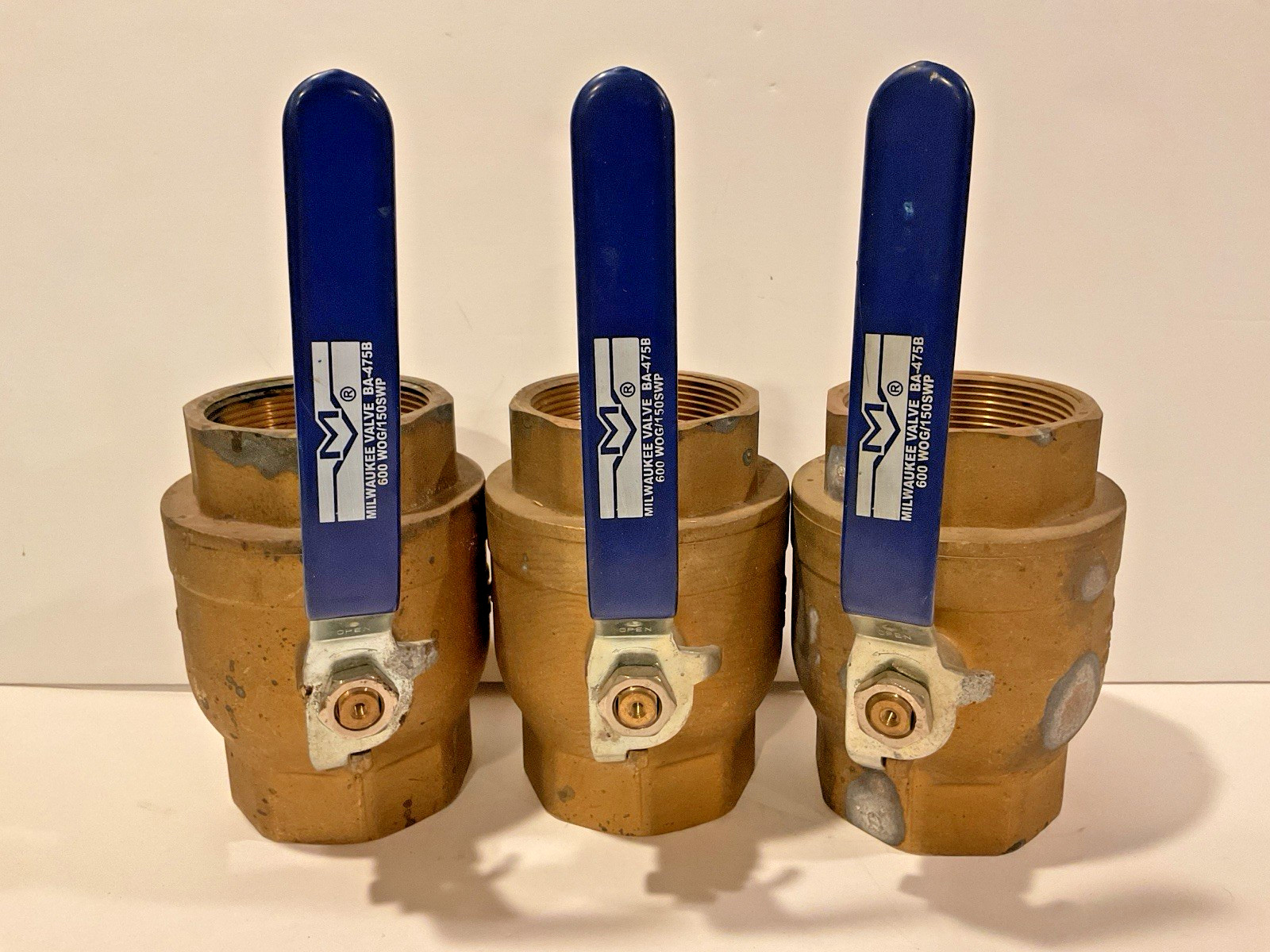 New – Inline 3″ Ball Valve – Milwaukee Valve 3″ BA 475B 600 WOG/150SWP