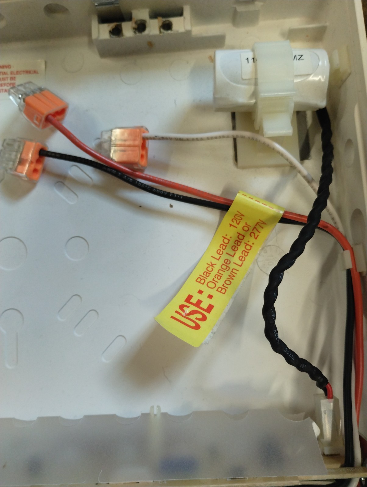 Lithonia Lighting Hardwire RED Emergency EXIT 120 Volt/277 Volt