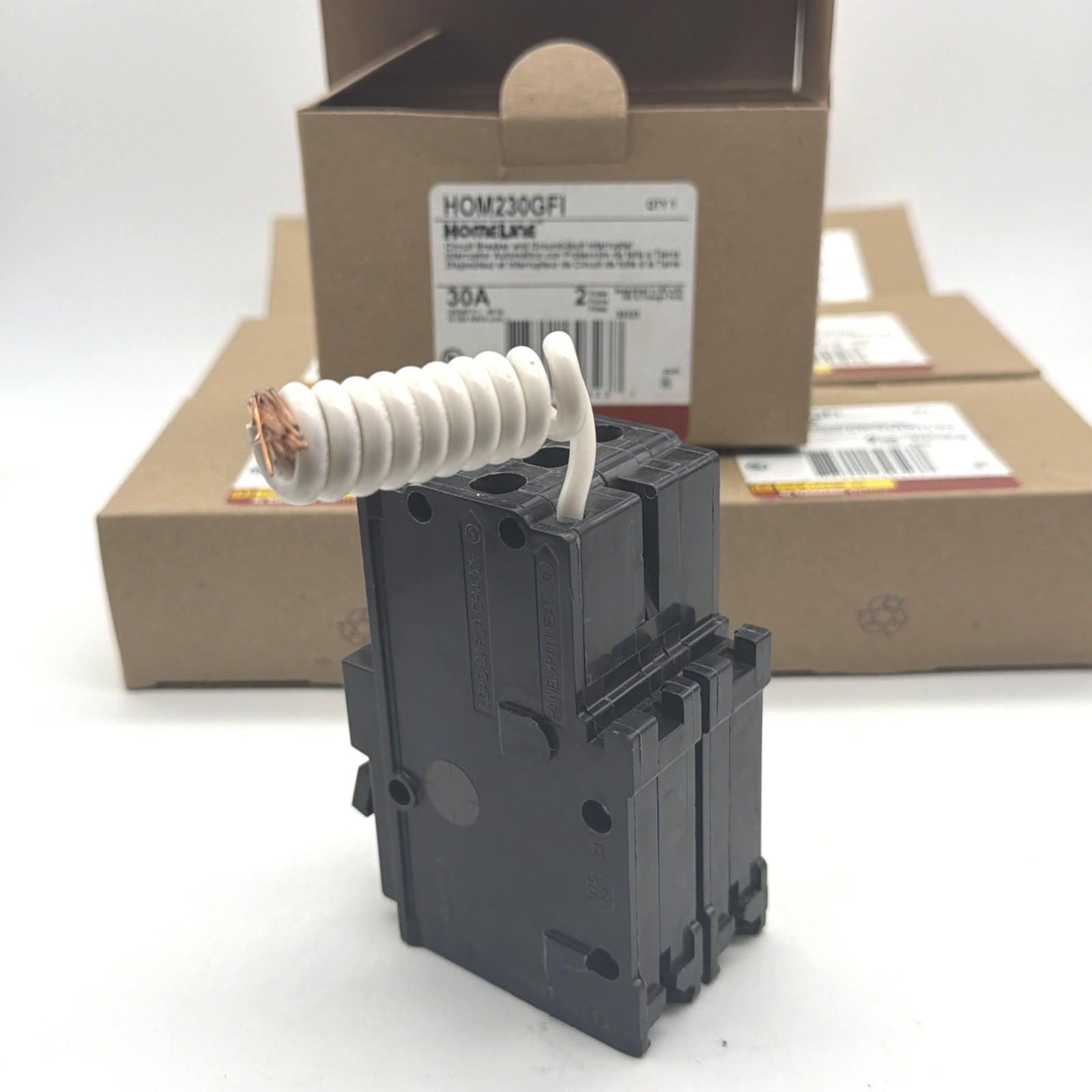 SQUARE D HOM230GFI 30A 2-POLE GFCI BREAKER HOMELINE 240V 7 PACK NEW