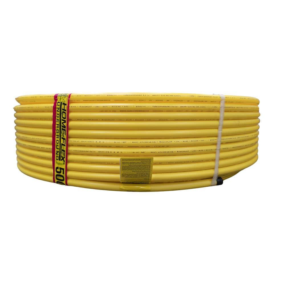 Gas Pipe Natural Gas and Propane Polyethylene Line Underground 250 ft. 1/2 in.