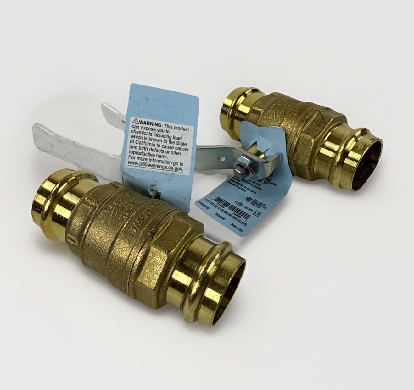 FNWX432G Full Port Forged Brass Ball Valve 1″ – LOT OF 2