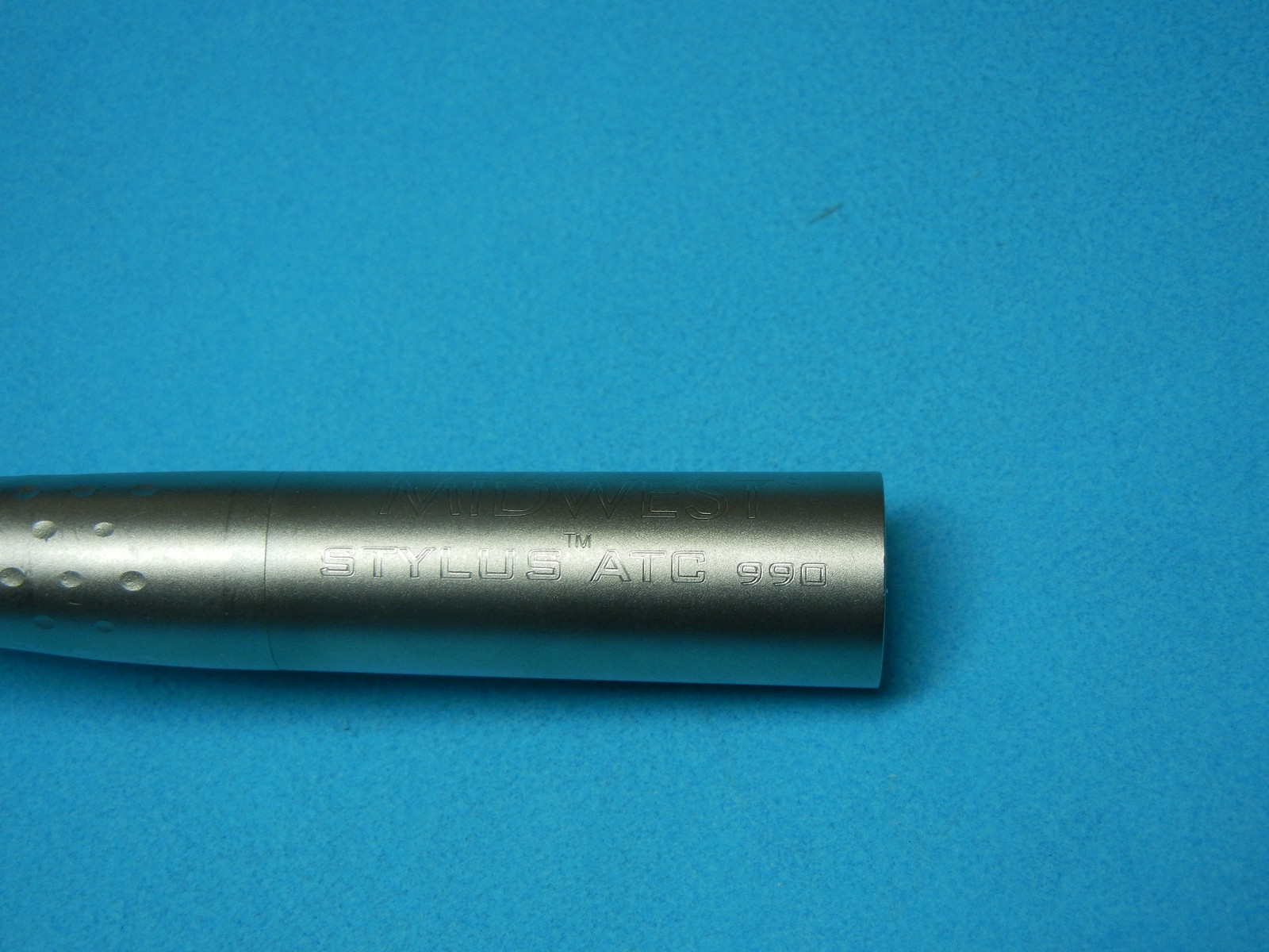 MIDWEST STYLUS ATC 990 FIBER OPTIC DENTAL HANDPIECE & 3 MONTH WARRANTY