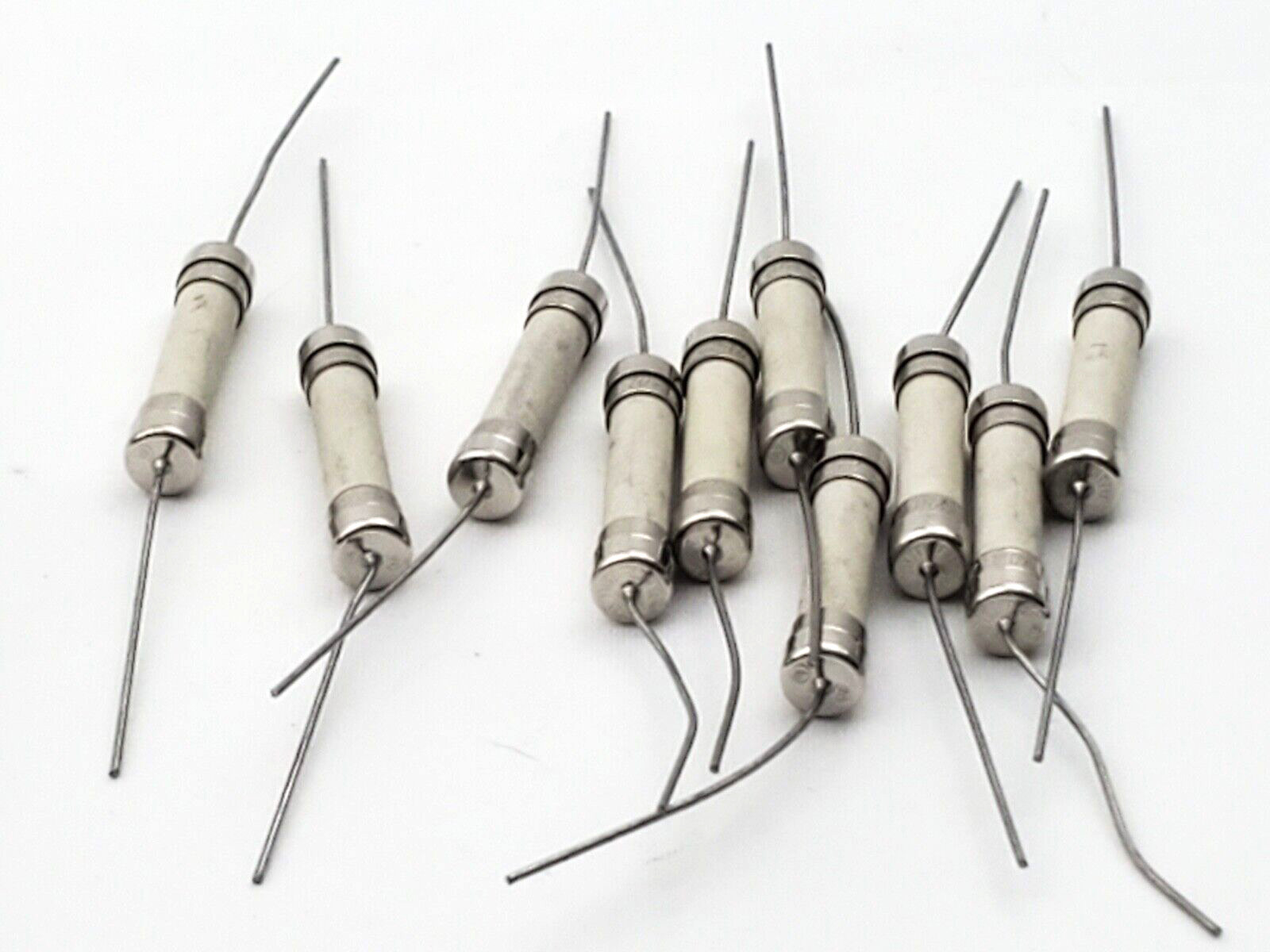 Lot of 64 Littelfuse 3AB 10A Pigtail Fuses 10 Amp 250 Volt 325010 Slow Blow