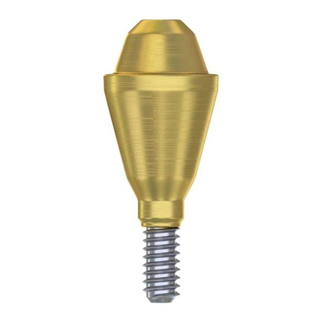 1x Kit Prosthetic Straight Multi Unit 1.6 NP Int Hex 2.0mm Connection Titanium
