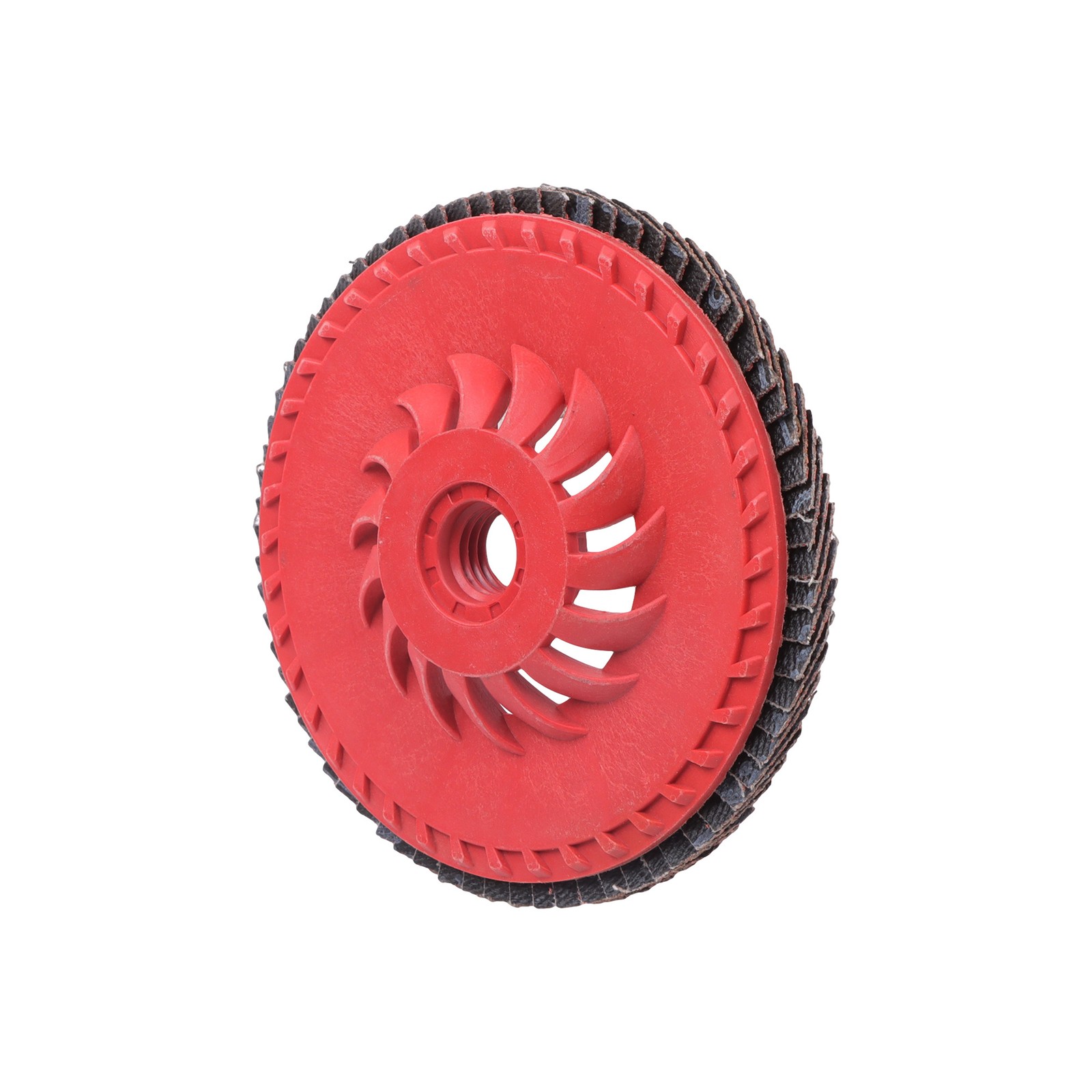 10 Pack 40/60/80/120 Grits Ceramic Hundred Impeller 4-1/2″ Flap Sanding Disc