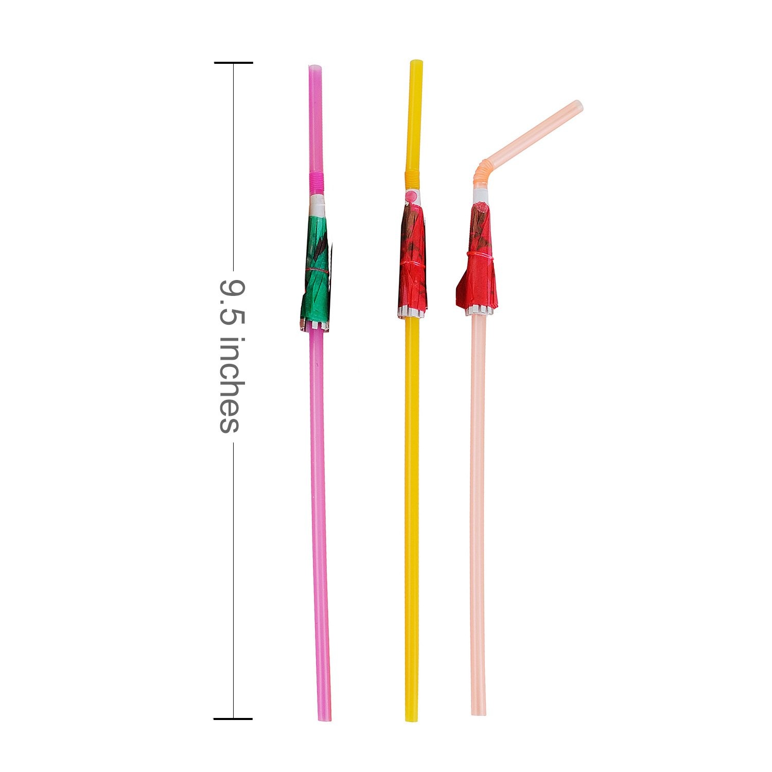 ALINK 50 Umbrella Parasol Drinking 50 Count (Pack of 1), Design