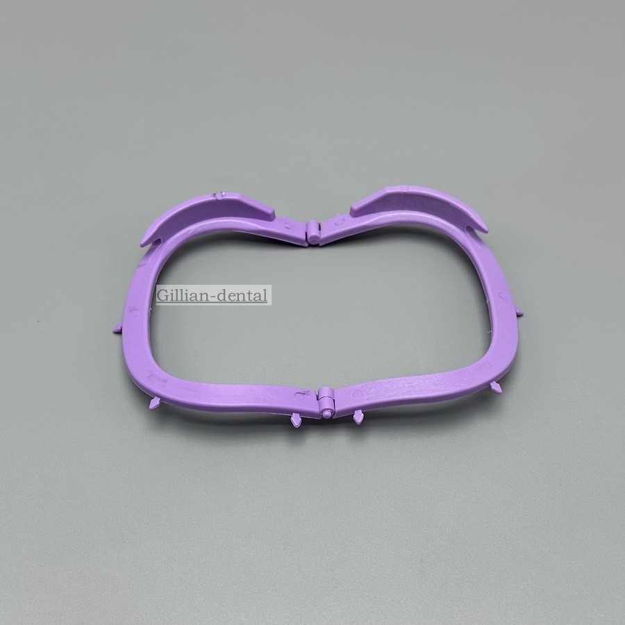 10pcs Dental Plastic Rubber Dam Frame Foldable Hager Light X-Ray Film Bracket