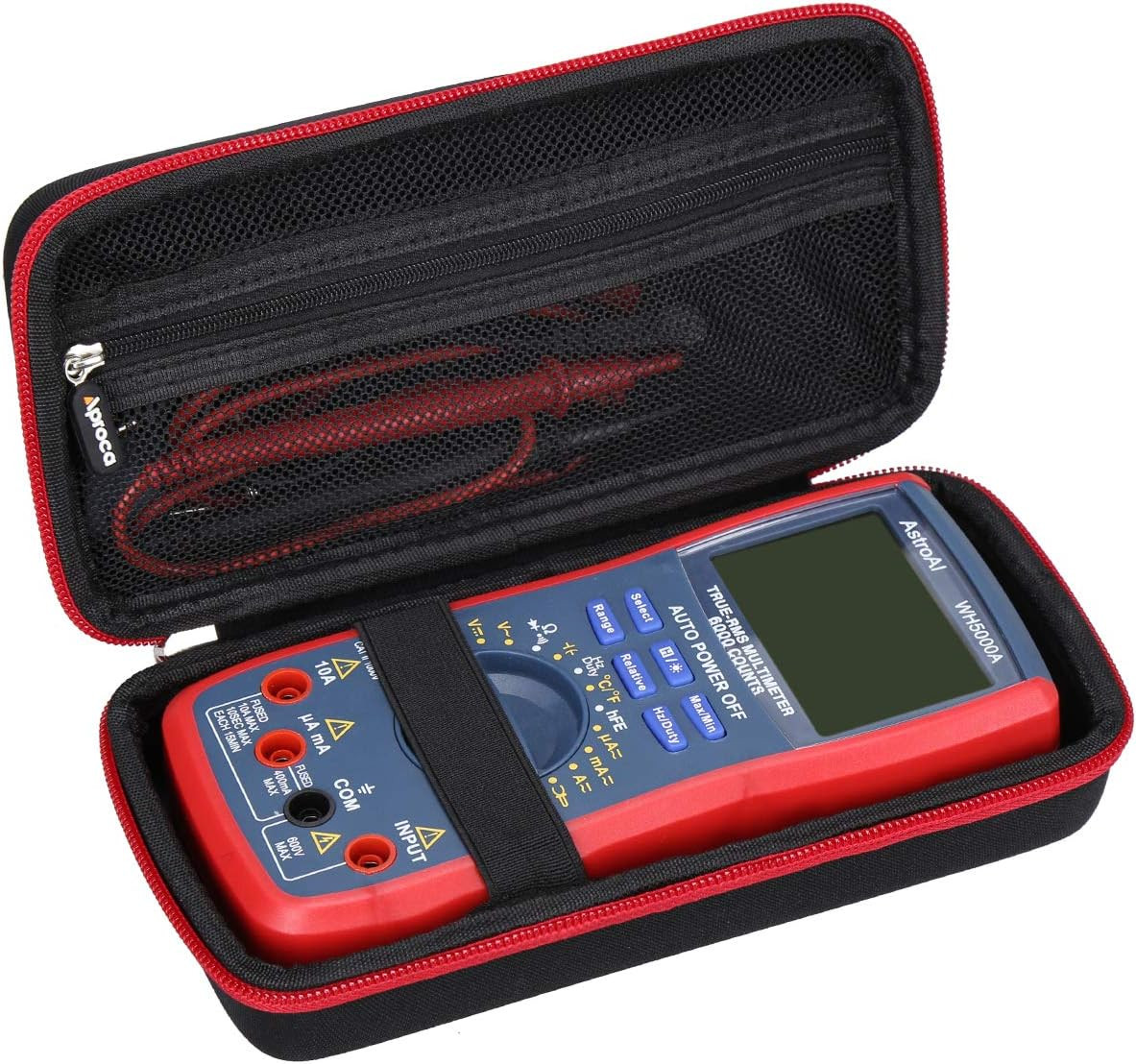 Aproca Case Compatible with Astroai TRMS 6000 Digital Multimeter Analyzer Counts