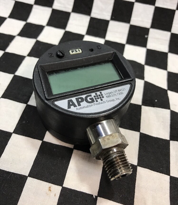APG Digital Gauge RANGE 200 PSIG 549008-1022 PG-2000-200.0PSI-G, Lot Of 2 #1181H