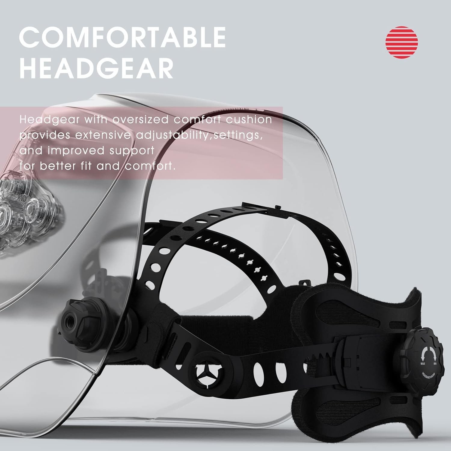 YESWELDER Solar Auto Darkening Helmet 4 Sensors 3.93″x3.66″ TIG/MIG/Arc/Grind