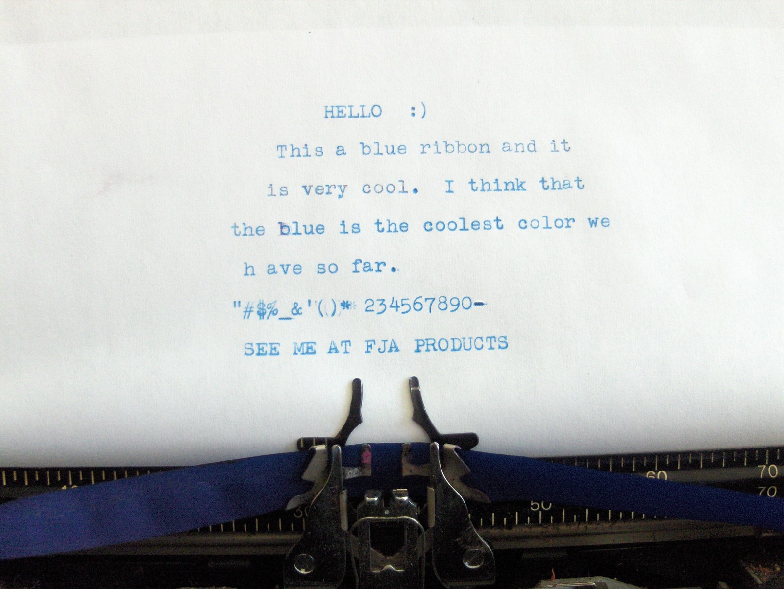 Olympia SM9 Blue Ink Typewriter Ribbon + Free Shipping