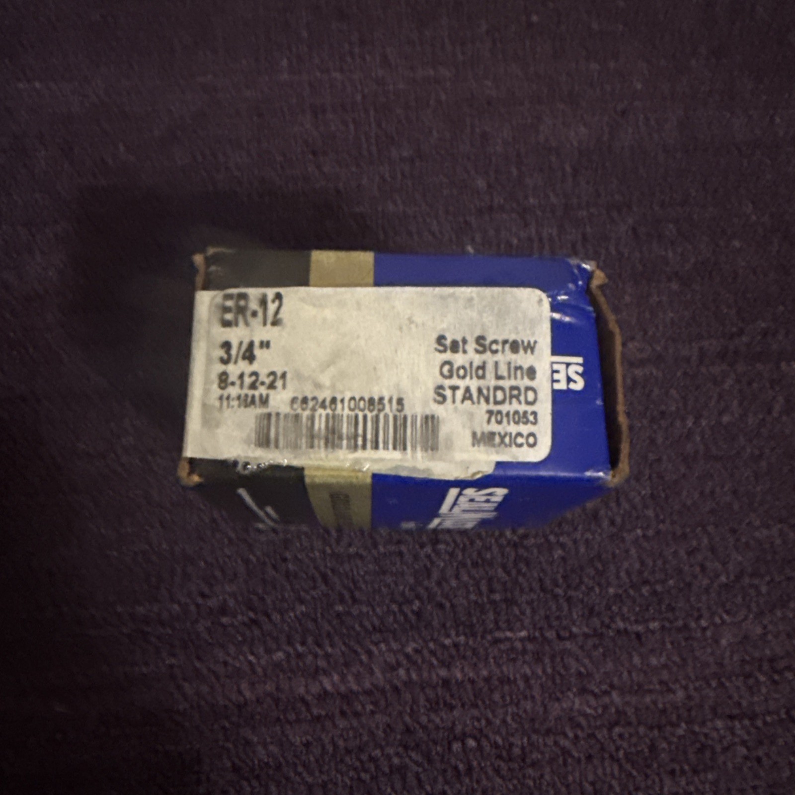 Regal Beloit SealMaster Gold Line ER-12 bearing 3/4 Lot Of Two New In The Box