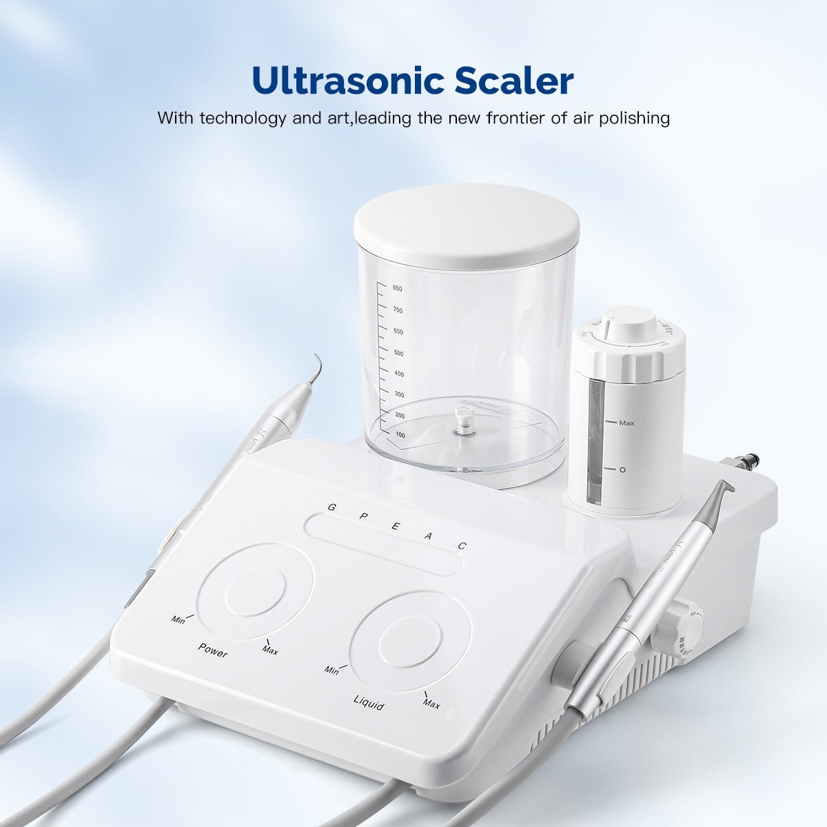 Ultrasonic Scaler Wireless Foot Switch 30kHz Smart Touch Panel for Periodontal
