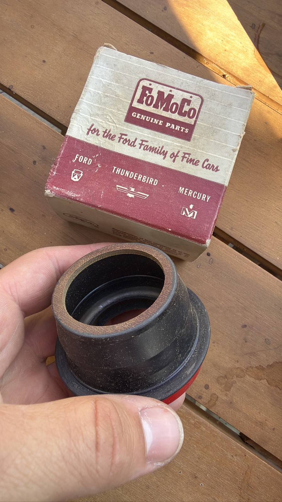 FoMoCo C2AZ-7052-A Oil Seal Transmission Extension Housing Ford Mercury nos vtg
