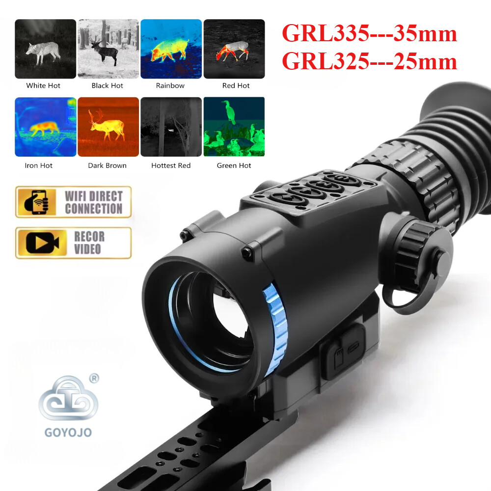 GOYOJO Thermal Monocular 384*288 25mm/35mm Lens 3-9X Zoom Thermal Imaging Scopes