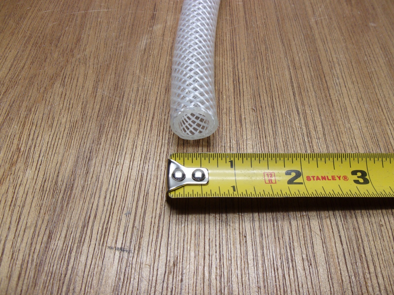 Tygon Versilon TPE Tubing 1/2″ ID X 3/4″OD X 48″ Braided PolyClear 1/8″ Wall USA