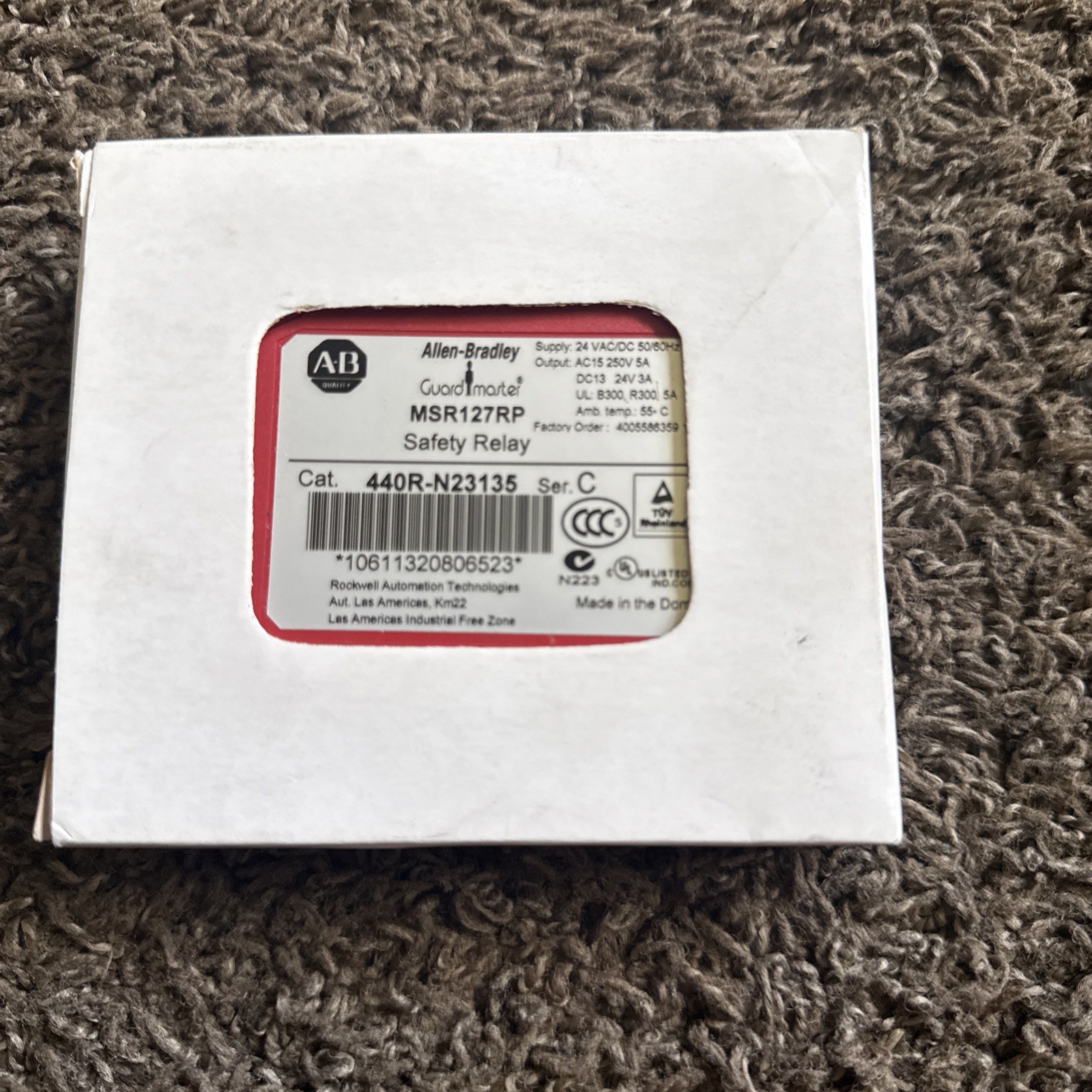 Allen-Bradley – 440R-N23135 Guardmaster Safety Relay