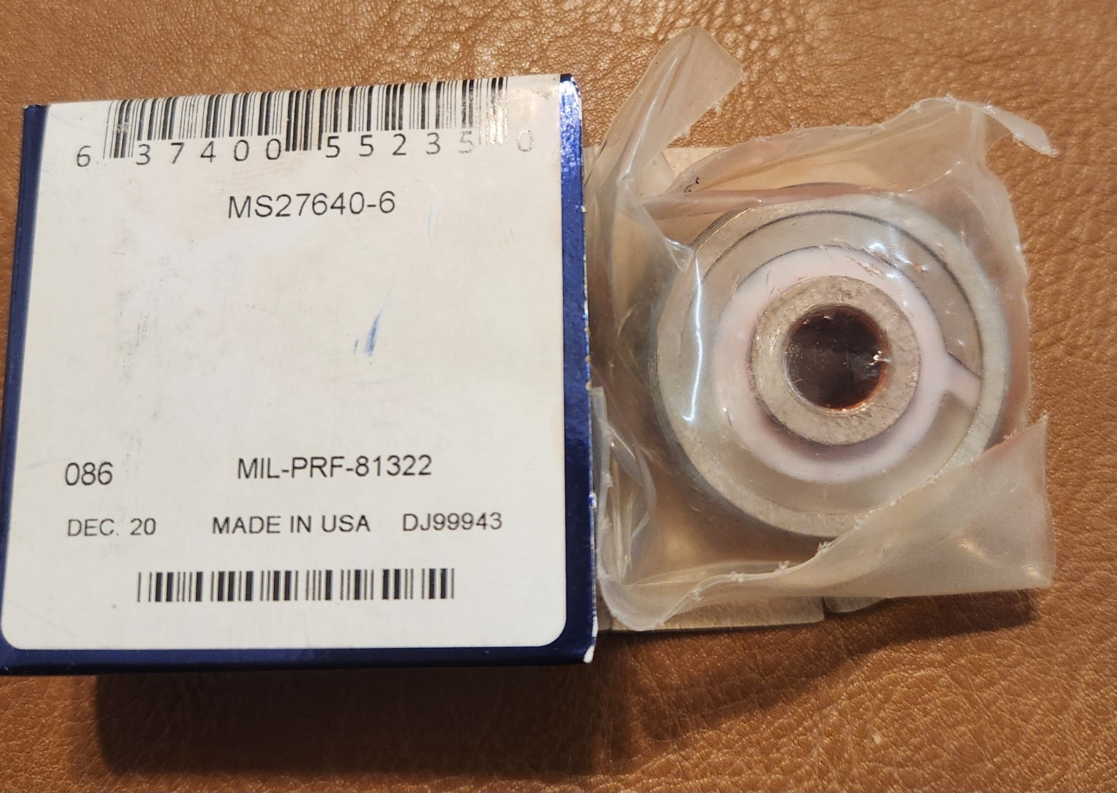 RBC, Heim, Transport Dynamics, KP6 FS464 Airframe Control Bearings (2)