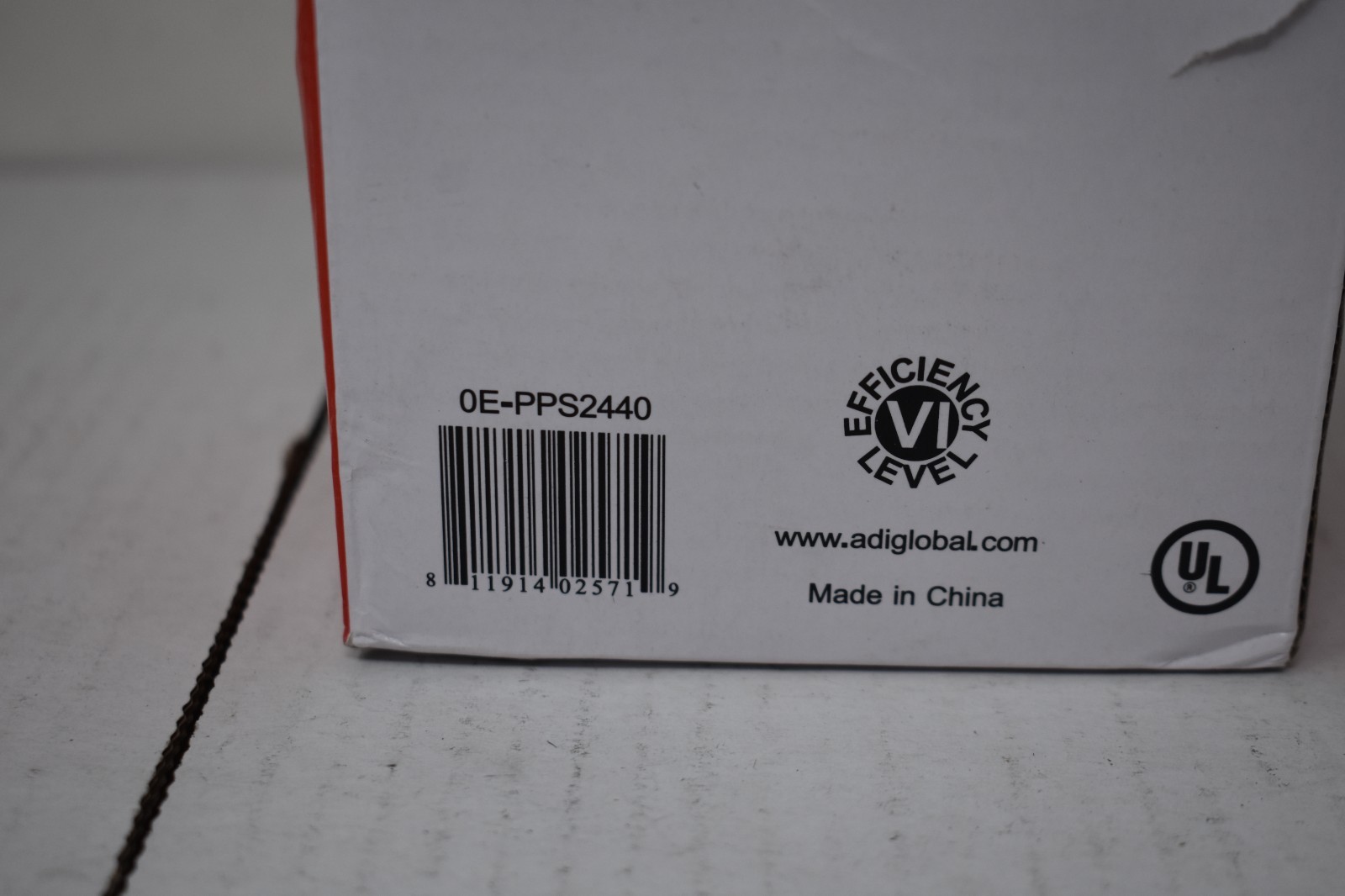 UltraTech Plug-In Transformer 0E-PPS2440 24VAC 40 VA LED Power Indicator