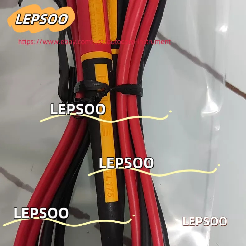 1PC New Fluke TL175 Adjustable Test Leads CAT III 1000V 10A-