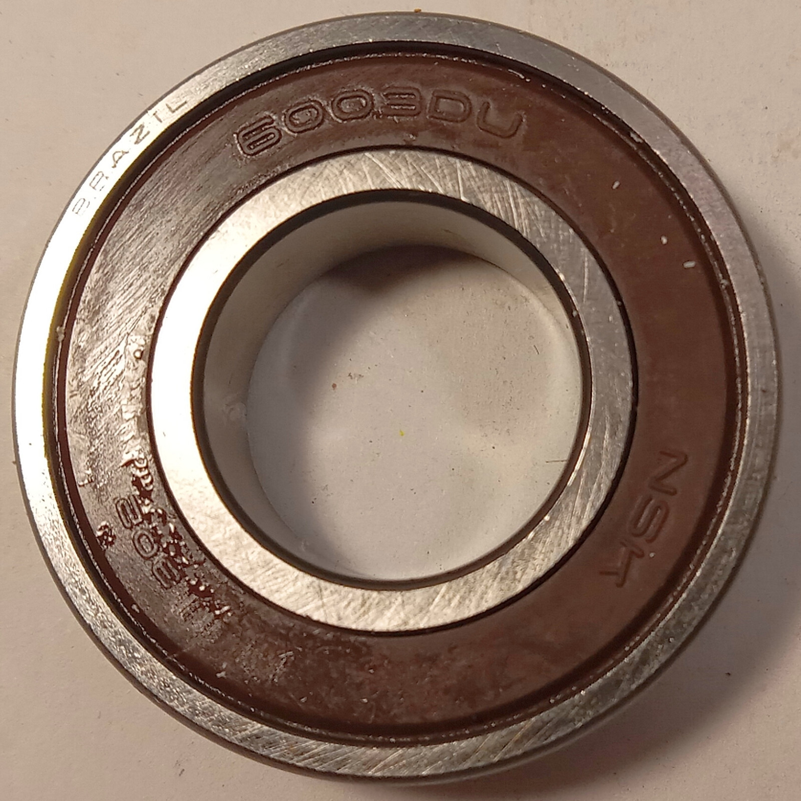 1 NEW NSK 6003DU RADIAL DEEP GROOVE BALL BEARING NNB ***MAKE OFFER***