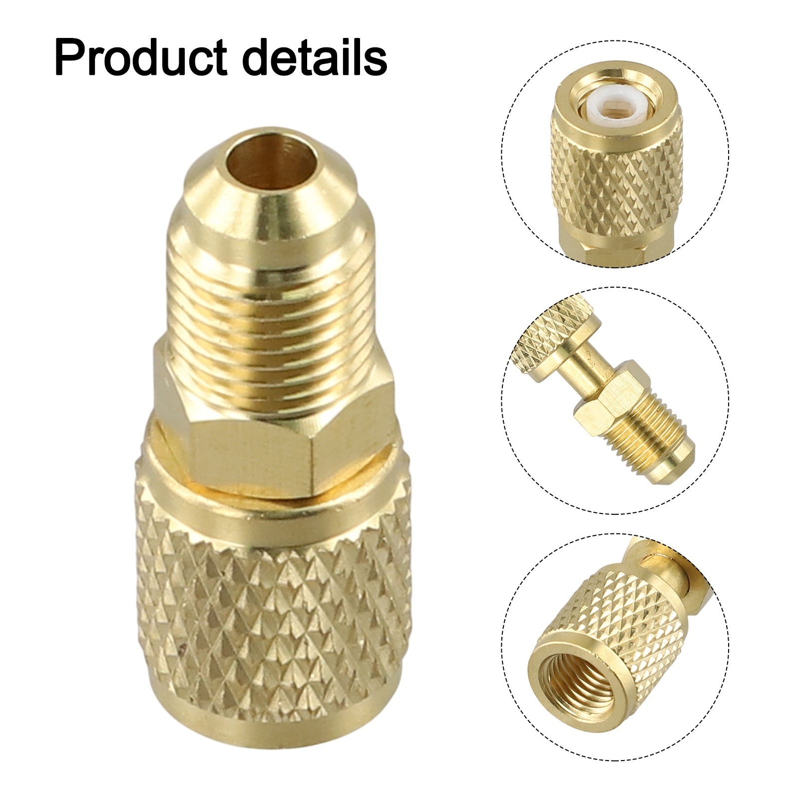Home Garden Adapter Male 5/16 for X F1/4 for sae For Air Conditioning Systems