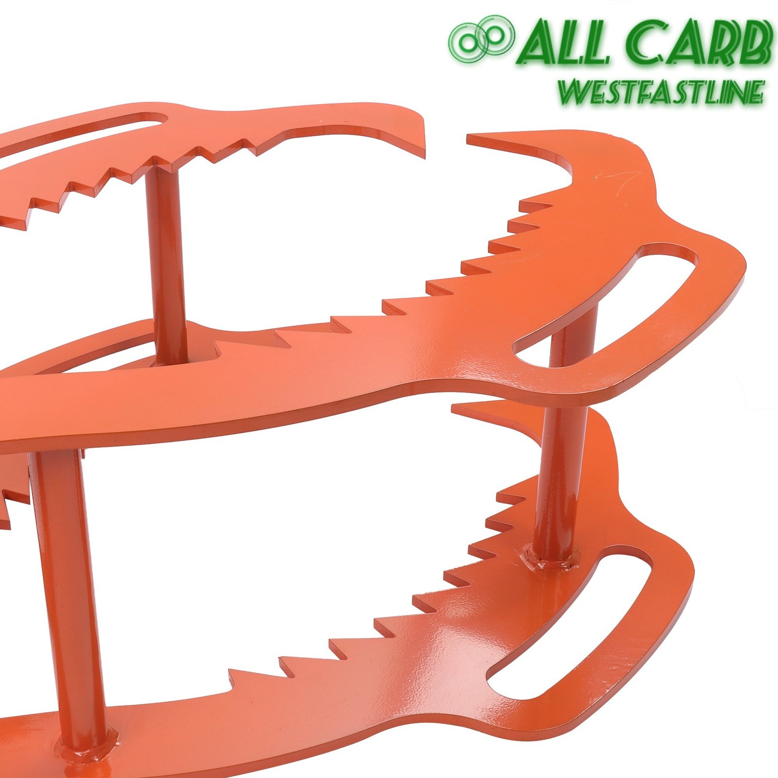 Log Lifting Tongs 4 Serrated Claw Heavy Duty Steel Swivel Dragging Tongs 36″