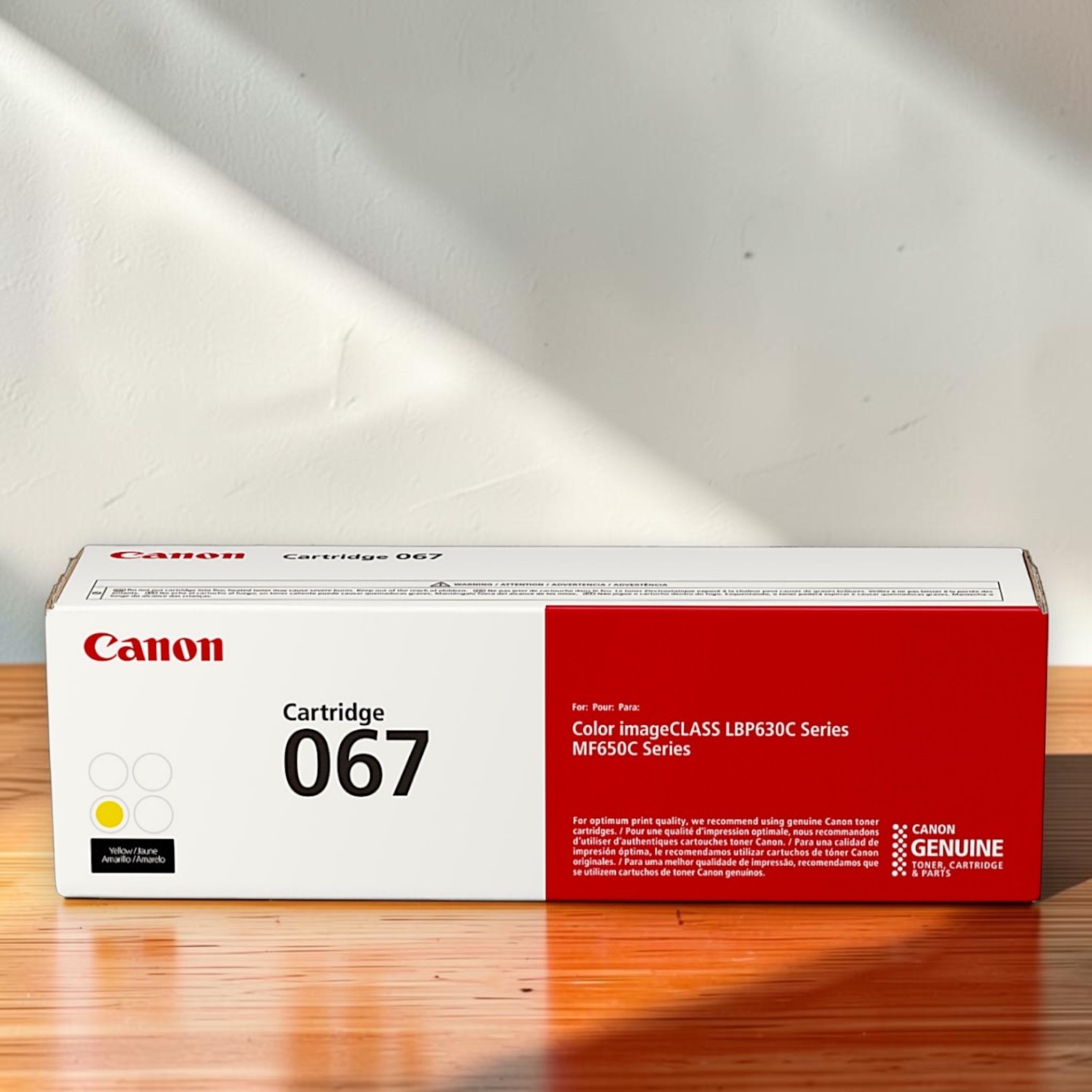 Canon 067 Toner Cartridge Set CMYK 4 Color LPB630C MF650C New Sealed Box