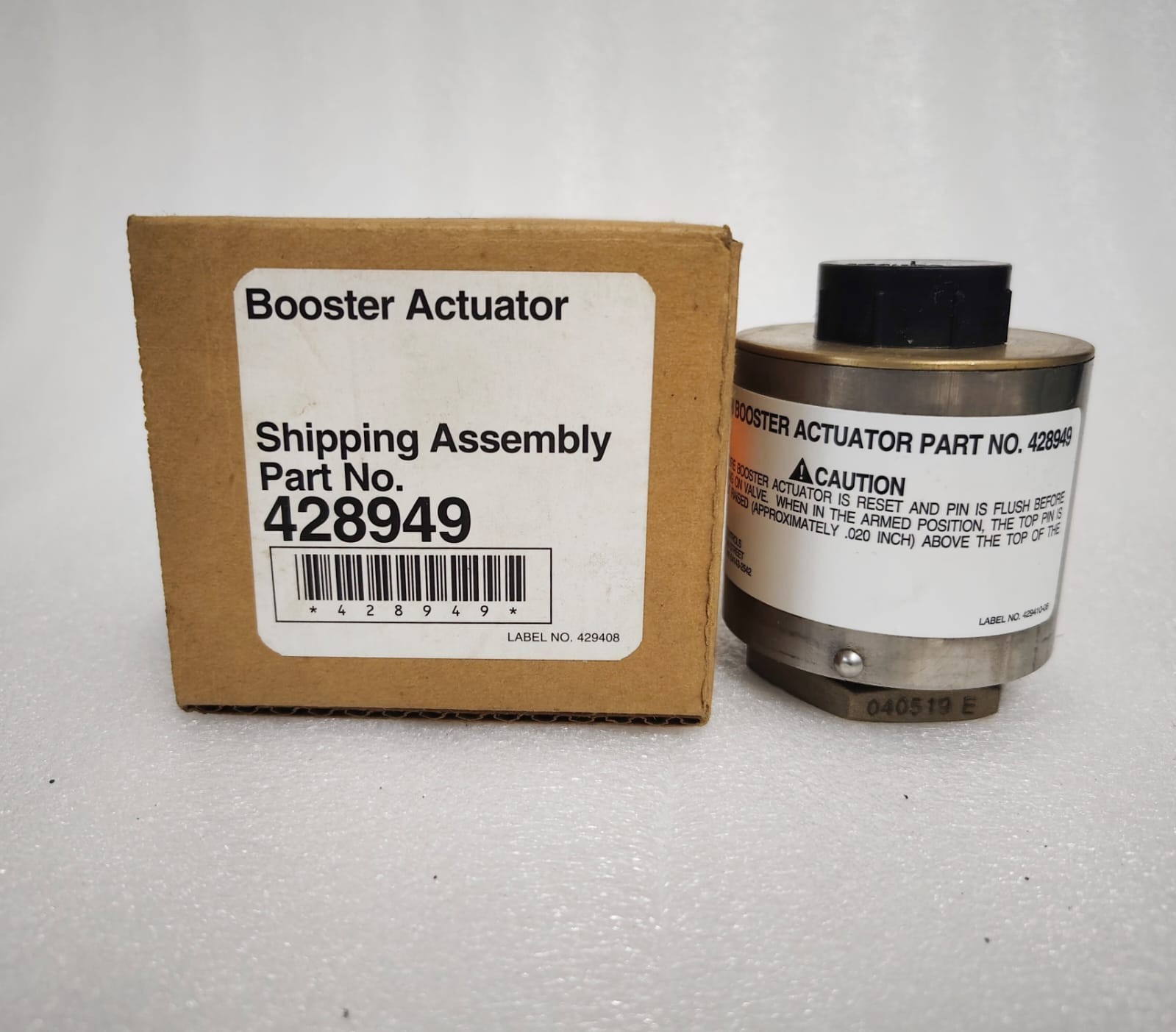 ANSUL CV-98 BOOSTER ACTUATOR (428949) Brand new with Express shipping
