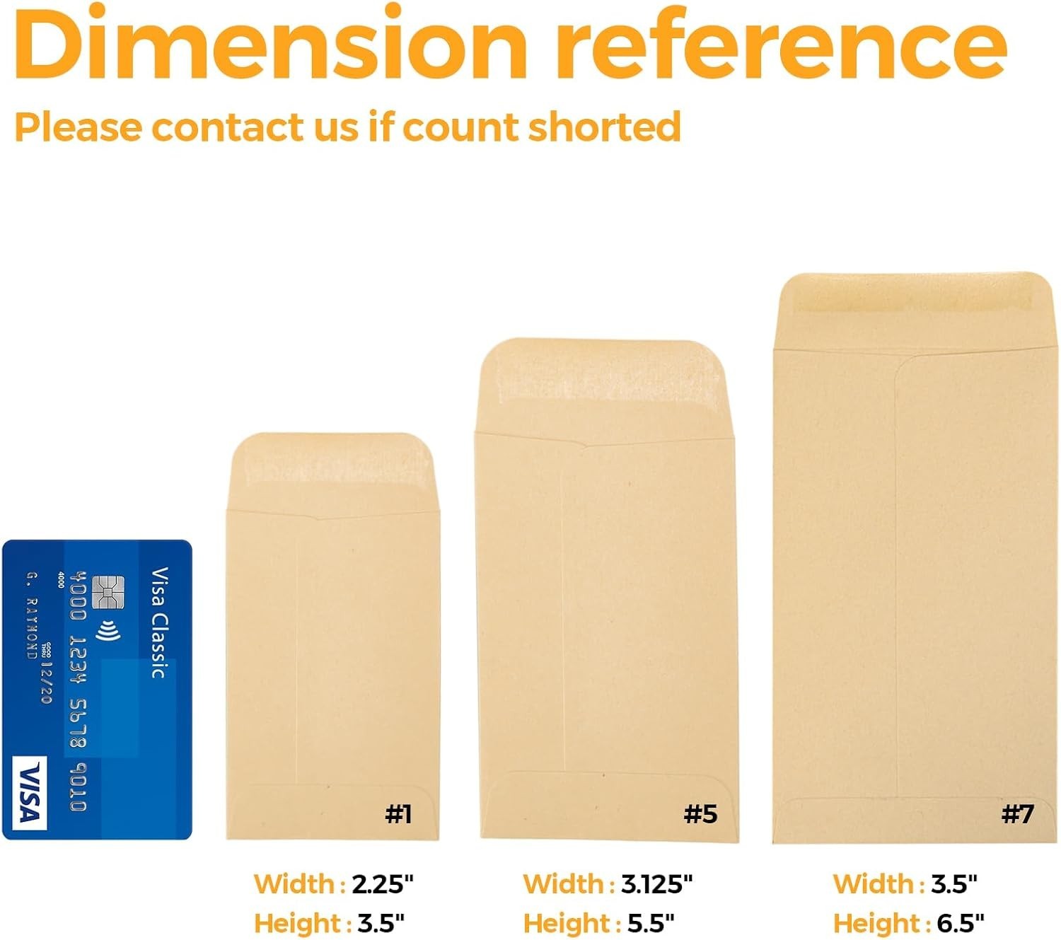 ACKO Coin Money Envelopes – 500 Pack of Durable Kraft Small Budget Envelopes …
