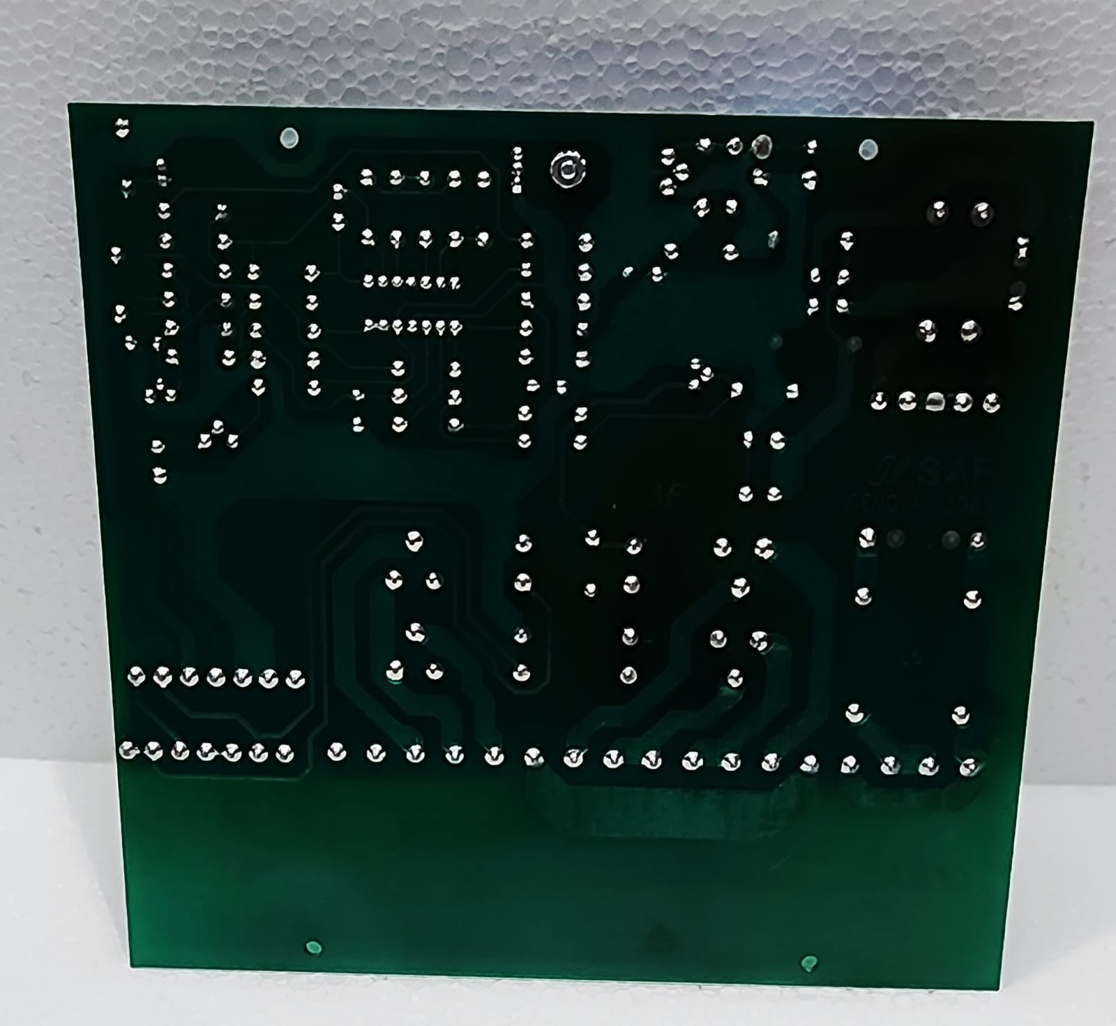 SAE Genova 30656 Industrial Control PCB Board – Relays, Tested, Working