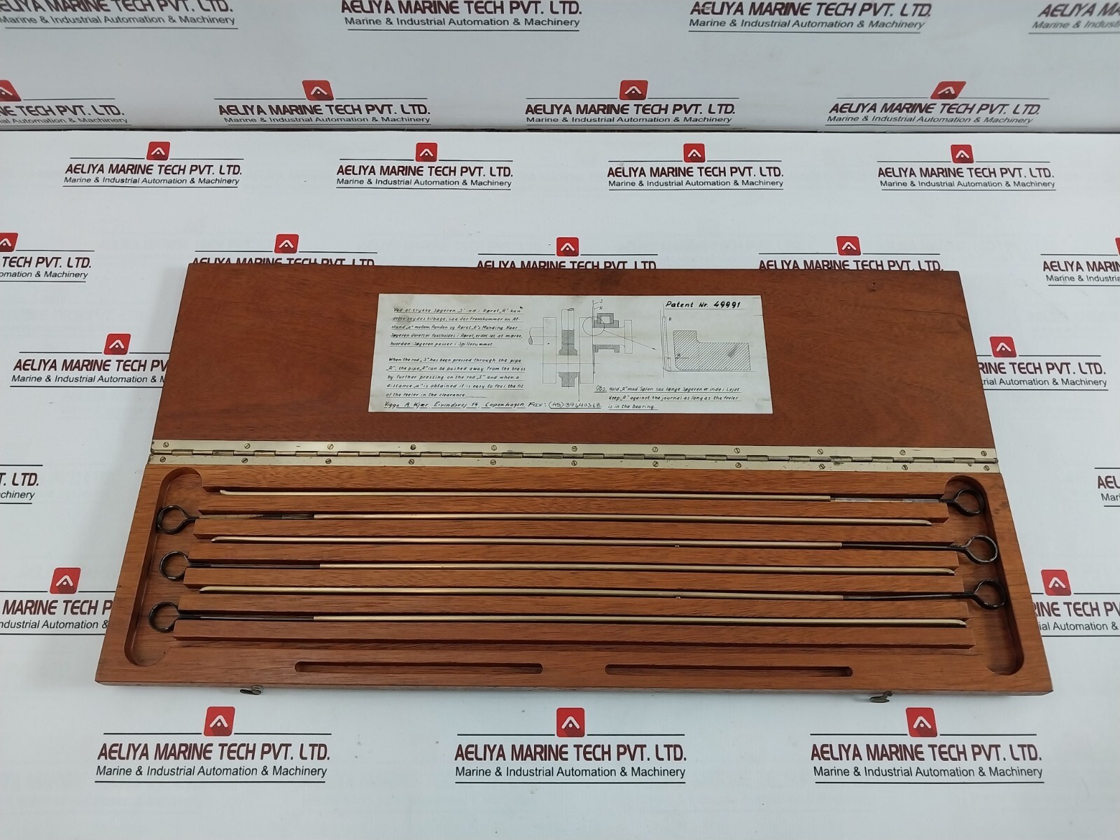 VIGGO A.KJAER 49991 Bearing Feelers Gauge Set 0 6-0 7-0 8-0 9-1 0-1 1MM