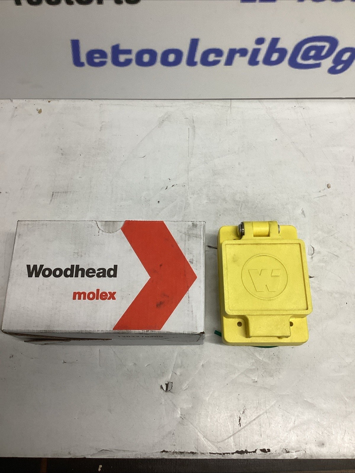 Watertight Flip Lid Turnex Nema L16-30R 30A 3 Phase 480v Female Receptacle H-786