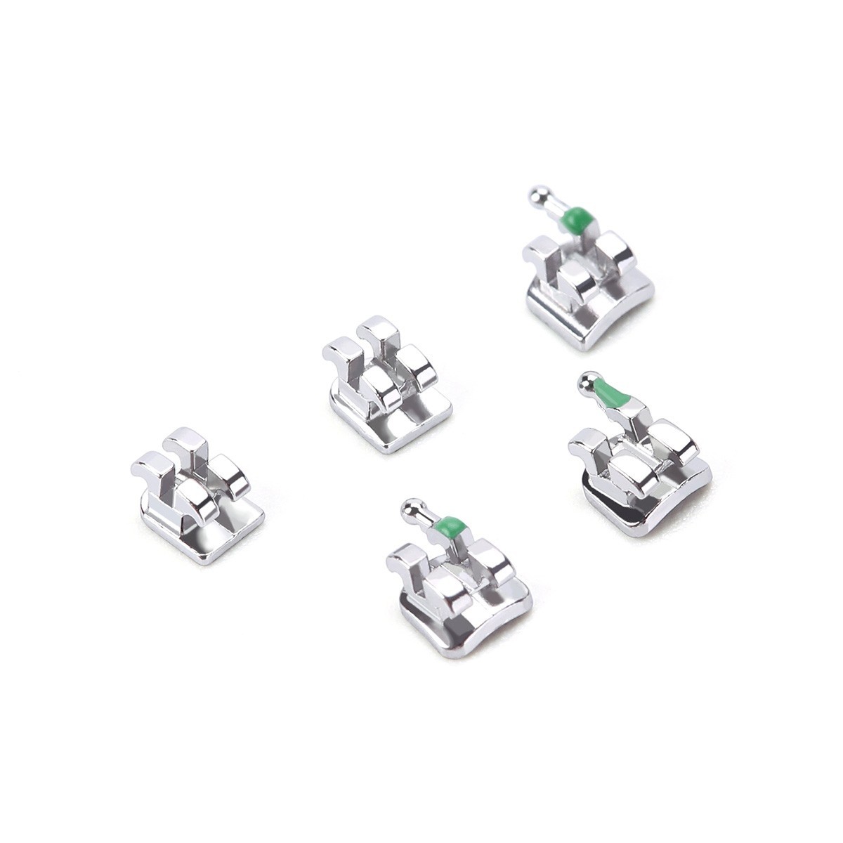1 Pack Dental Orthodontic Brackets Braces Mini Roth.022″ Hooks 3-4-5
