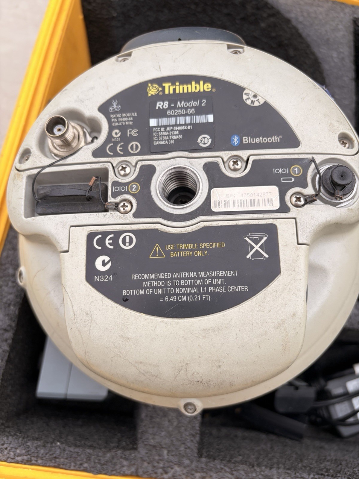 Trimble R8 GPS Receiver Kit w/ Hard Case, MPN 60250-66