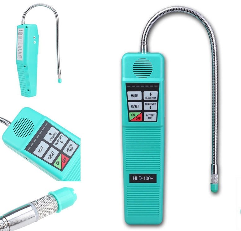 Halogen Refrigerant Gas Leak Detector R410A Vehicle Home Split AC HVAC HLD100