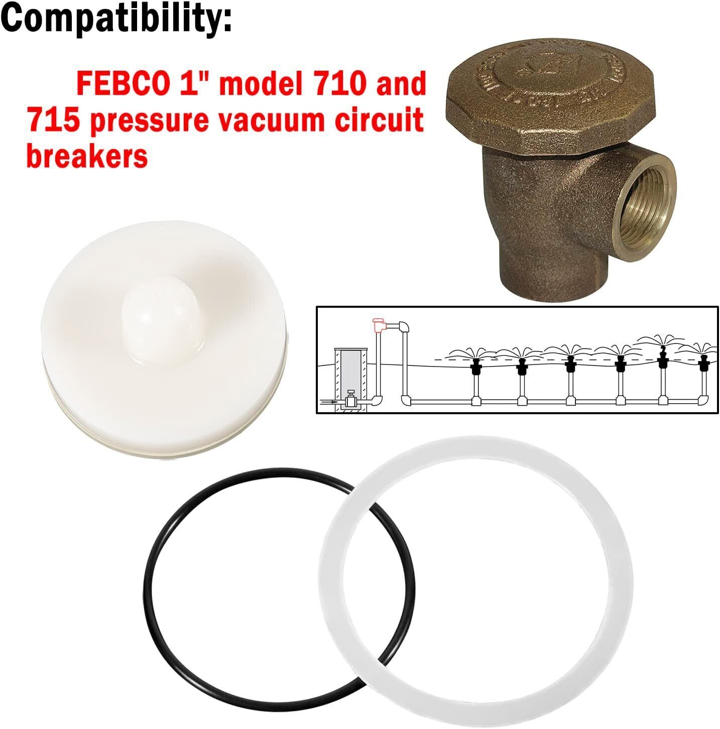 710 1″ Repair Kit,901-549 Bonnet + Poppet Assembly For FEBCO 1″ Model 710/715