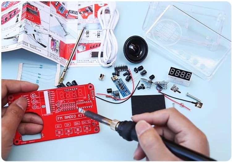 150Hz-20KHz DIY FM Radio Electronic Kit Adjustable Frequency Soldering Project