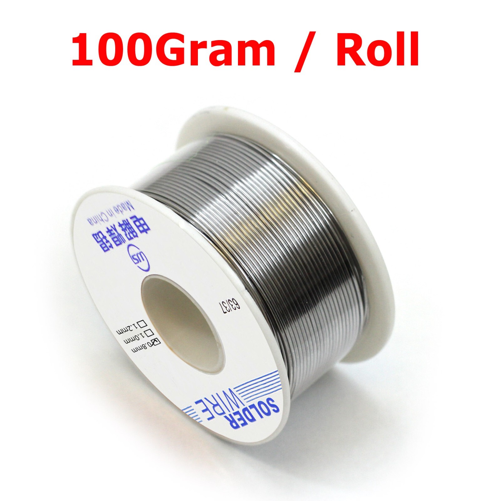Lead Free Solder Wire Sn99.3 Cu0.7 63/37 with Rosin Core for Electronic 0.8mm