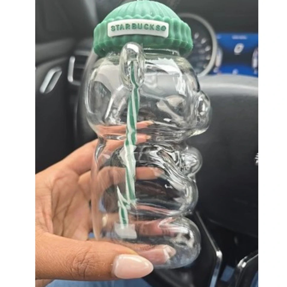 2025 plastic Starbucks Bearista Bear Cold Cup Holiday no log0