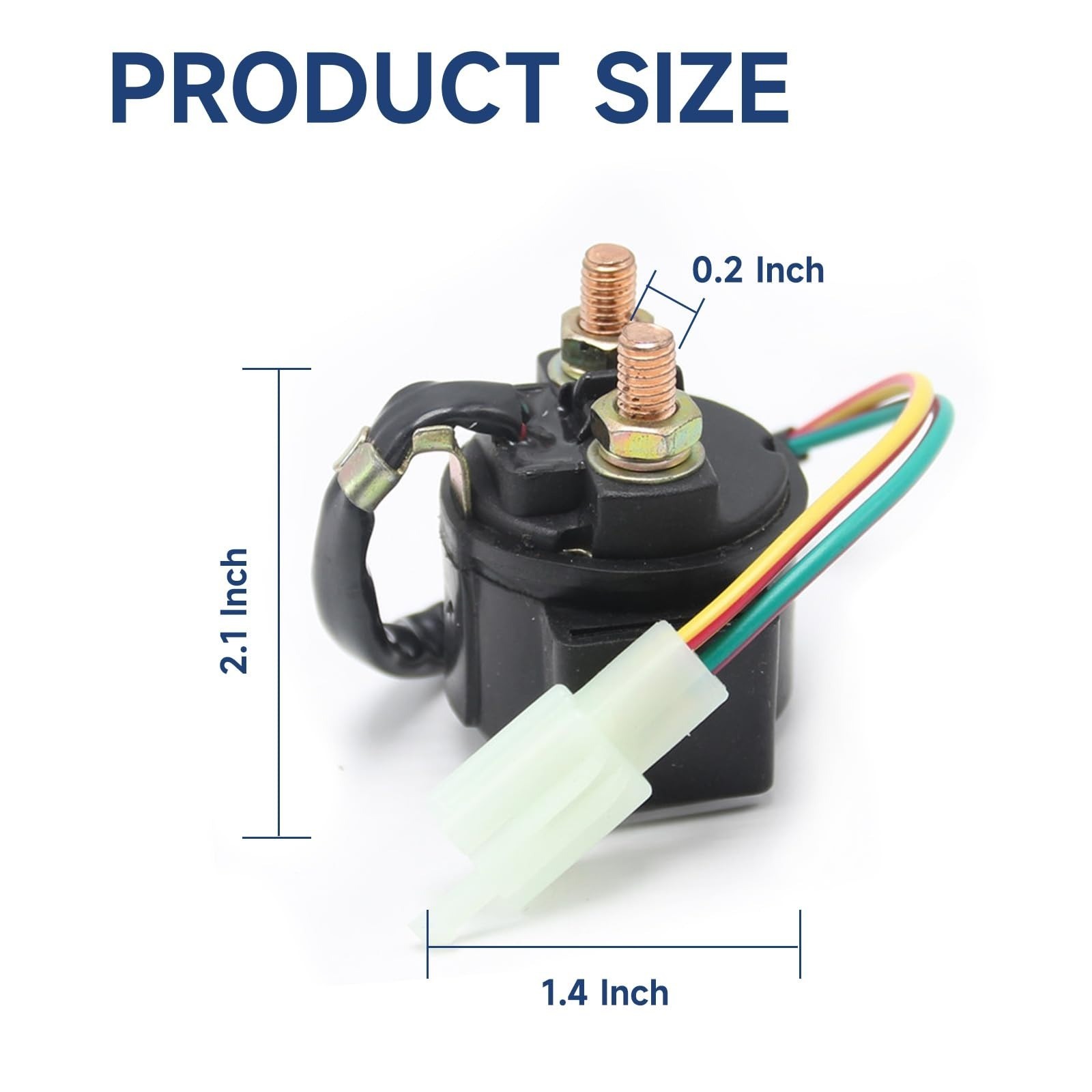 GY6 Starter Solenoid Relay for ATV Go Kart Dirt Bike 50cc-250cc