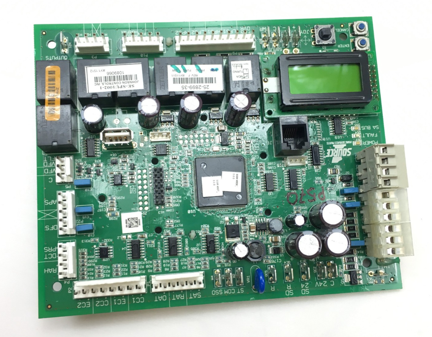 Johnson 25-2899-35 SE-SPU1002-1 Simplicity SE Unit Display Controller used P570