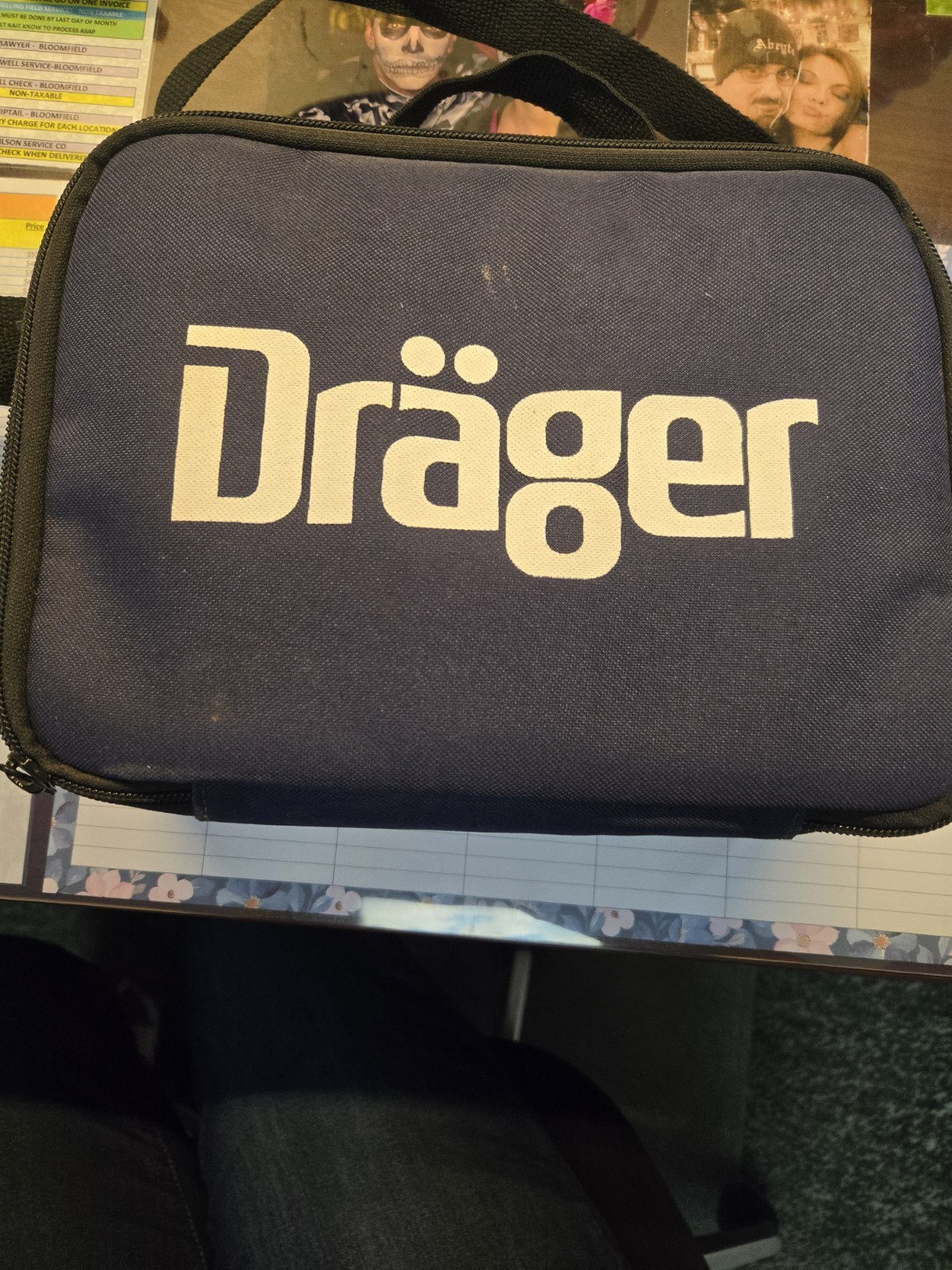 Dräger Gas Detector/Monitor Kit w/ Carrying Case Model/MPN 6760-11